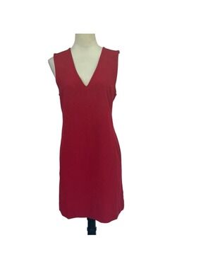 GAP Red V-Neck Dress: Size Small